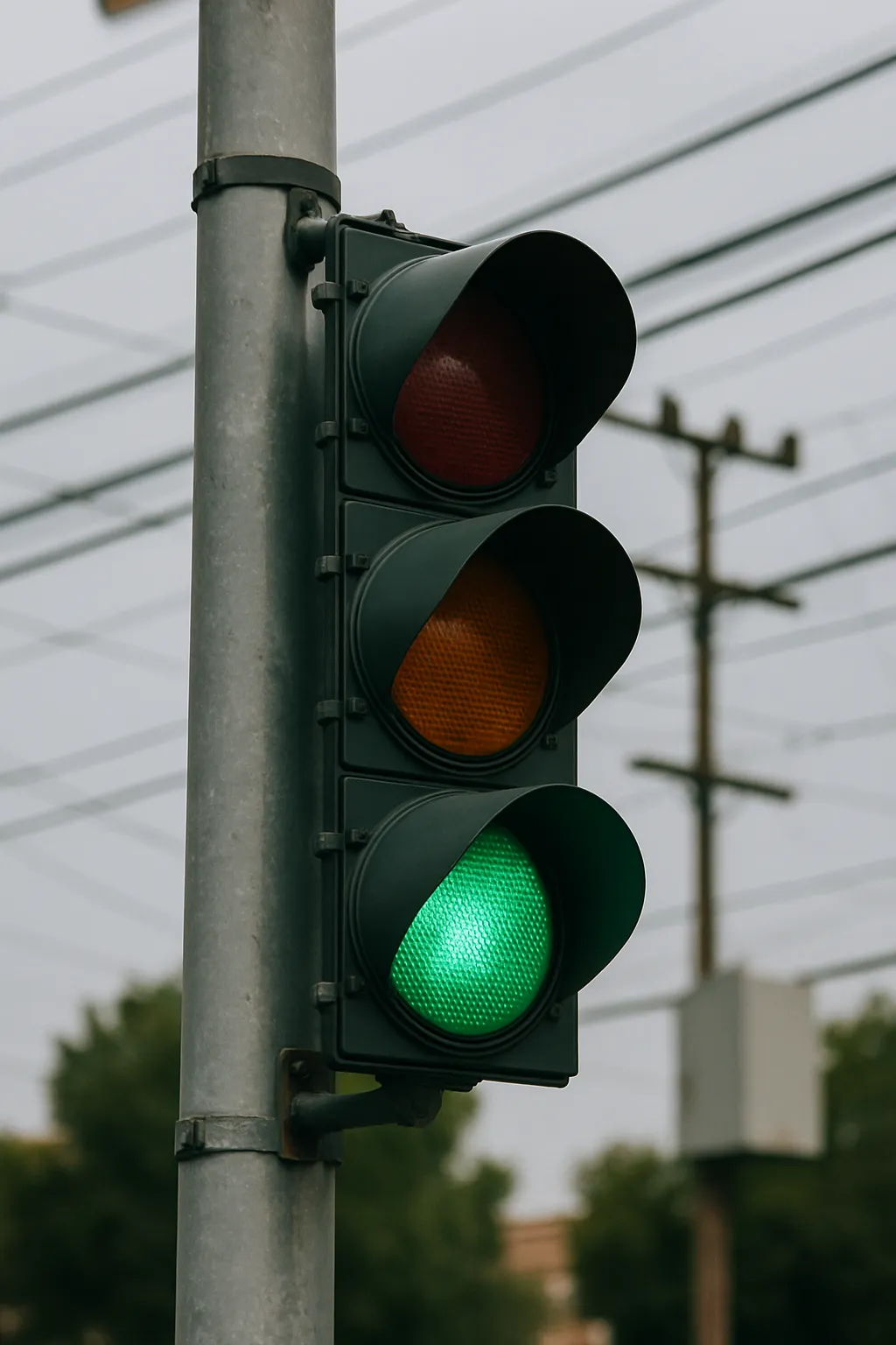 Traffic signal electrical work